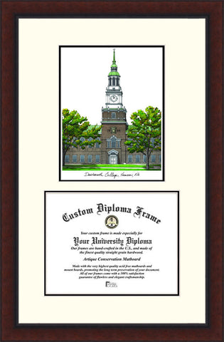 Dartmouth College 16w x 12h Legacy Scholar Diploma Frame