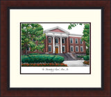 University of Akron Legacy Alumnus Framed Lithograph