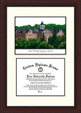 Indiana Univ, PA  11w x 8.5h Legacy Scholar Diploma Frame