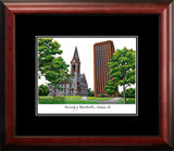 University of Massachusetts Academic Framed Lithograph