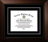 South Florida Bulls 11w x 8.5h Black and Green  Diploma Frame