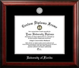 University of Florida 16w x 11.5h Silver Embossed Diploma Frame