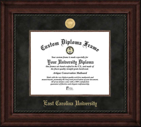 East Carolina Executive  Diploma Frame