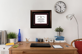 University of Arkansas Razorbacks 11w x 8.5h Black and Red  Diploma Frame