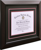 University of Georgia 8.5"H x 11"W Black and Red Diploma Frame