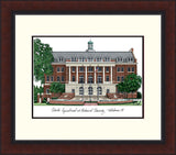 Florida A&M University Legacy Alumnus Framed Lithograph