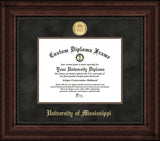 University of Mississippi 12w x 9h Executive Diploma Frame