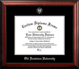 Norfolk State 11w x 8.5h Silver Embossed Diploma Frame