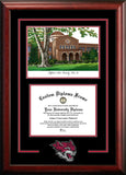 California State University, Chico 11w x8.5h Spirit Graduate Diploma Frame with Campus Images Lithograph