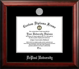 DePaul University 11w x 8.5h Silver Embossed Diploma Frame