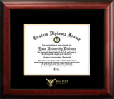 Ball State University  10w x 8h  Gold Embossed Diploma Frame