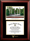 Ball State University  10w x 8h Gold Embossed Diploma Frame with Campus Images Lithograph