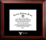Ball State University 10w x 8h Silver Embossed Diploma Frame