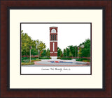 University of Louisiana-Lafayette Legacy Alumnus Framed Lithogrpah