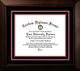 University of Louisville 8.5"H x 11"W Black and Red Diploma Frame