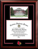 University of Louisville Cardinals 17w x 14h Spirit Graduate Diploma Frame