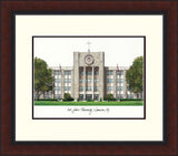 St. John's University Legacy Alumnus  Framed Lithograph