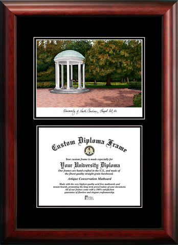 University of North Carolina, Chapel Hill 14w x 11h Diplomate Diploma Frame