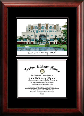 Florida International University 11w X 8.5h Diplomate Diploma Frame