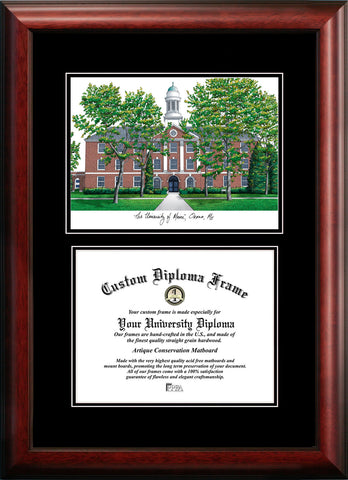 Maine University Diplomate Diploma Frame