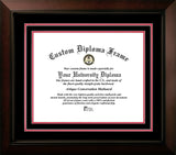 University of Maryland 17w x 13h Black and Red Diploma Frame