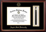 Angelo State University Tassel Box and Diploma Frame