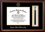 Angelo State University University 14w x 11h  Tassel Box and Diploma Frame