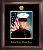 Marine 8x10 8x10 Portrait Frame Gold Seal