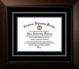 Michigan State Spartans 11w x 8.5h Black and Green  Diploma Frame