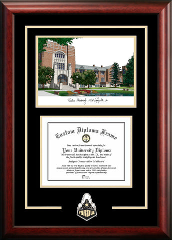 Purdue University Spirit Graduate Diploma Frame