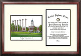 University of Missouri 11w x 8.5h Scholar Diploma Frame
