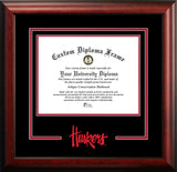 University of Nebraska Cornhuskers 11w x 8.5h Spirit Diploma Frame