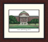 Southern Methodist University Legacy Alumnus Framed Lithograph