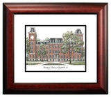 University of Arkansas Alumnus Framed Lithograph