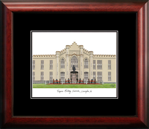 Virginia Military Institute Academic Framed Lithograph