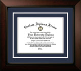 Penn State Nittany Lions 11w x 8.5h Navy and White  Diploma Frame