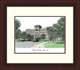 Bradley University Legacy Alumnus Framed Lithograph