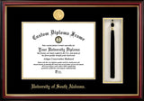 University of South Alabama 11w x 8.5h Tassel Box and Diploma Frame