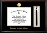 University of South Alabama  Tassel Box and Diploma Frame