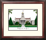 University of Iowa Alumnus Framed Lithograph