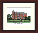 Norfolk State Legacy Alumnus Framed Lithograph