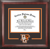 Bowling Green State University  Falcons Spirit Diploma Frame