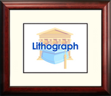 University of Kansas Alumnus Framed Lithogrpah