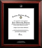 College of Charleston 16w x 20h Silver Embossed Diploma Frame