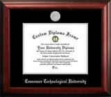 Tennessee Tech University 11w x 8.5h Silver Embossed Diploma Frame
