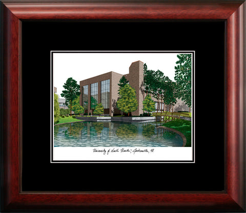 University of North Florida Academic Framed Lithograph