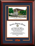 University of Texas, San Antonio 14w x 11h Spirit Graduate Diploma Frame