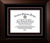 Texas A&M Aggies 14w x 11h Black and Maroon  Diploma Frame