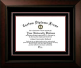 Texas A&M University 16w x 12.5hBlack and Maroon Diploma Frame