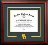Baylor University Bears 14w x 11h Spirit Diploma Frame
